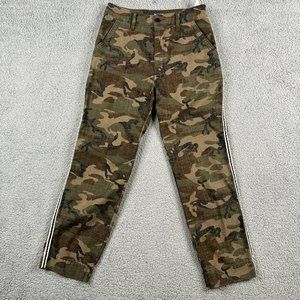 Abercrombie & Fitch Pants Womens 26/2R Camouflage Annie High Rish Ankle Straight